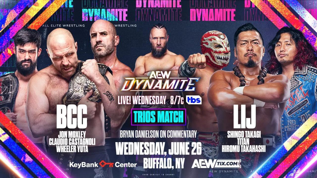 عرض AEW Dynamite 26/06/2025 مترجم